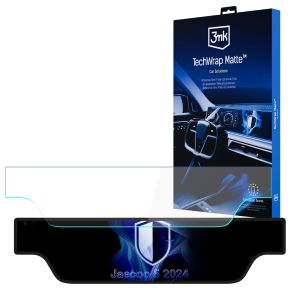 Matte protective film for the clock screen for Jaecoo 5 2024- - 3mk TechWrap Matte Cluster