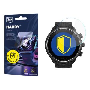 Hybrid glass for smartwatch Suunto 9 Baro Titanium - 3mk HARDY® Fusion Watch Protection™