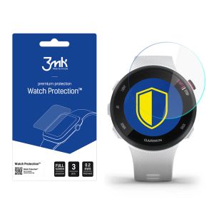 Protective glass for Garmin Forerunner 45s smartwatch screen - 3mk Watch Protection