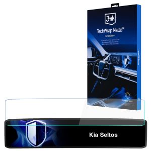 Matte screen protector for the navigation display for Kia Seltos 2026- – 3mk TechWrap Matte™ Center Display