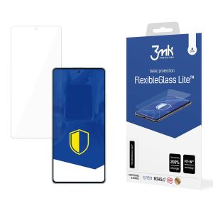 Unbreakable hybrid glass for Poco F5 - 3mk FlexibleGlass Lite