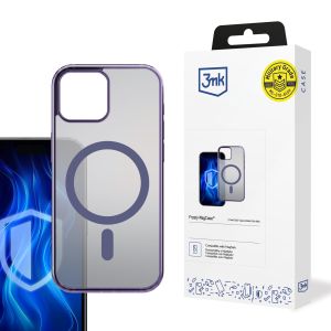 Case for Apple iPhone 12 Pro Max - 3mk Frosty MagCase Purple
