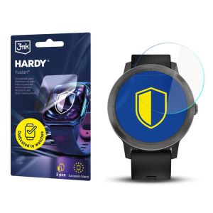 Hybrid glass for smartwatch Garmin Vivoactive 3 - 3mk HARDY® Fusion Watch Protection™