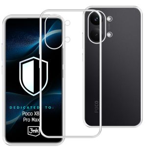 Transparent case for Poco X8 Pro Max – 3mk HARDY® Vision Case™