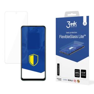 Unbreakable hybrid glass for Infinix Hot 11s NFC - 3mk FlexibleGlass Lite