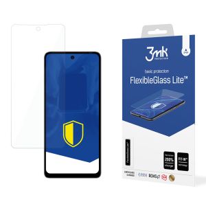 Unbreakable hybrid glass for Tecno POVA 5 - 3mk FlexibleGlass Lite