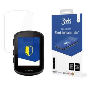 Unbreakable hybrid glass for Garmin Edge 840 - 3mk FlexibleGlass Lite