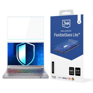 Shatterproof hybrid glass for Acer Predator Triton 14 - 3mk FlexibleGlass Lite
