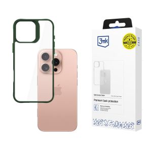 Case for Apple iPhone 16 Pro - 3mk Satin Armor Case+ Green