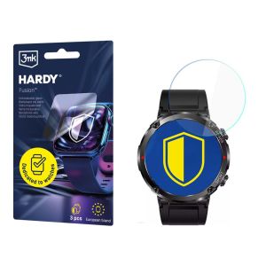 Hybrid glass for smartwatch Rubicon RNCE96 - 3mk HARDY® Fusion Watch Protection™