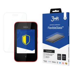 Hybrid unbreakable glass for Nokia Asha 230 Dual - 3mk FlexibleGlass™