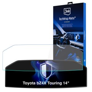 Matte protective film for the instrument cluster screen for Toyota bZ4X Touring 14" 2026- – 3mk TechWrap Matte Cluster™