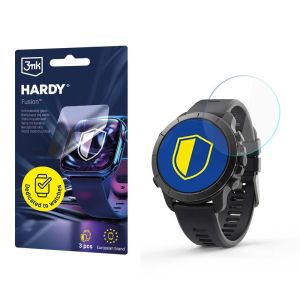 Hybrid glass for smartwatch Elemnt Rival Multisport GPS Watch - 3mk HARDY® Fusion Watch Protection™