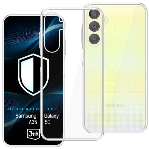 Przezroczyste case na Samsung Galaxy A35 5G - 3mk HARDY® Vision Case™