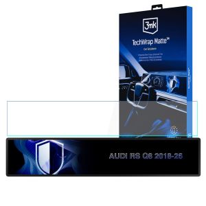 Matte protective film for the screen of the clock for AUDI RS Q8 2018-26 - 3mk TechWrap Matte Cluster
