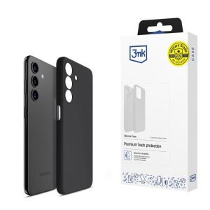 Case for Samsung Galaxy A24 4G - 3mk Silicone Case Black