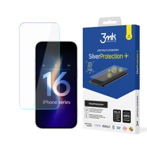 Anti-Shock Protective Film for Apple iPhone 16 Pro Max - 3mk SilverProtection+