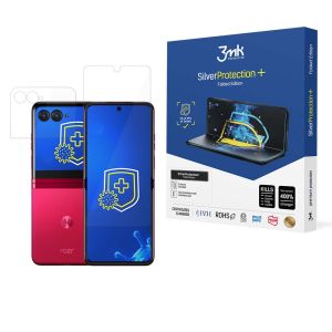 Anti-shock protective film for Motorola Razr 40 Ultra/Razr+ 2023 - 3mk SilverProtection+ Folded Edition