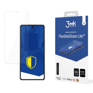 Unbreakable hybrid glass for Infinix HOT 30 5G - 3mk FlexibleGlass Lite