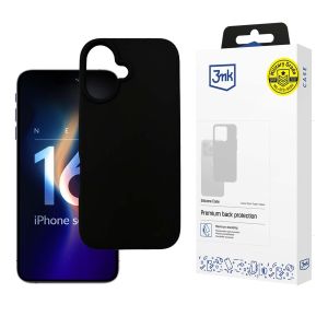 Case for Apple iPhone 16 Plus - 3mk Silicone Case Black