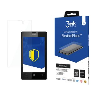Hybrid unbreakable glass for Nokia Lumia 520 - 3mk FlexibleGlass™