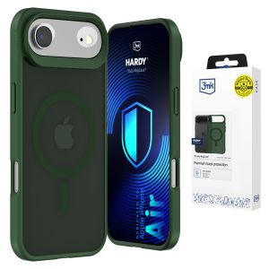Smoked MagSafe case for Apple iPhone Air – 3mk HARDY® Hazy MagCase™ Green