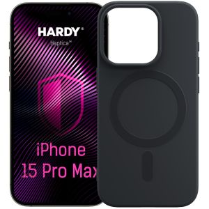 Elastyczne etui z MagSafe na Apple iPhone 15 Pro Max - 3mk HARDY® Haptica MagCase™