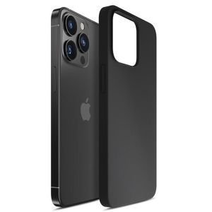 Silikon case for Apple iPhone 14 Pro Max - 3mk HARDY® Mellow Case™ Black