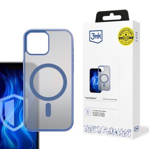 Case for Apple iPhone 14 - 3mk Frosty MagCase Blue
