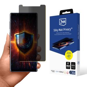Privacy film for Samsung Galaxy Note 9 - 3mk Silky Matt Privacy
