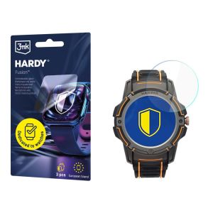 Hybrid glass for smartwatch Hammer Watch Plus - 3mk HARDY® Fusion Watch Protection™