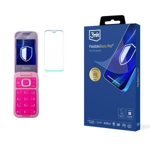 Shatterproof glass for HMD Barbie Phone - 3mk FlexibleGlass Pro