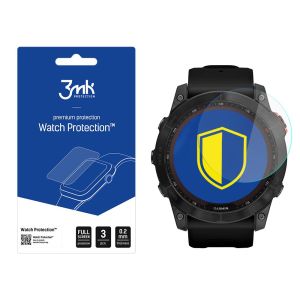 Protective glass for Garmin Fenix 7X 51mm smartwatch screen - 3mk Watch Protection
