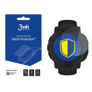 Protective glass for Garmin Instinct 2/Solar smartwatch screen - 3mk Watch Protection