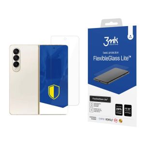 Unbreakable hybrid glass for Samsung Galaxy Z Fold4 (Front) - 3mk FlexibleGlass Lite