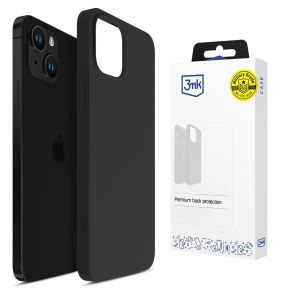 Silikon case for Apple iPhone 14 Plus - 3mk HARDY® Mellow Case™ Black