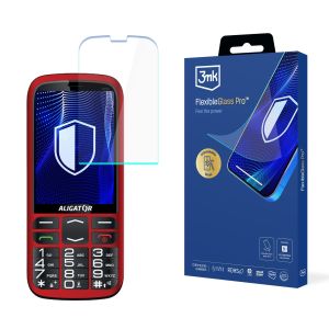 Shatterproof glass for Aligator A830 Senior - 3mk FlexibleGlass Pro