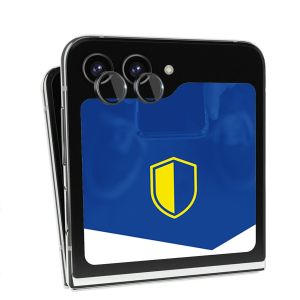 Tempered Glass for Camera Lens for Samsung Galaxy Z Flip 6 - 3mk Lens Protection Pro Black