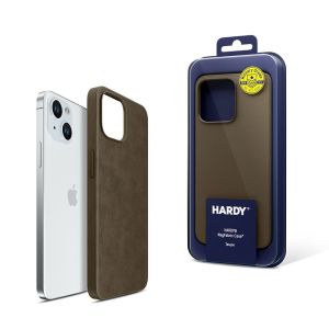 Case for Apple iPhone 15 Plus - 3mk HARDY MagFabric Case Black