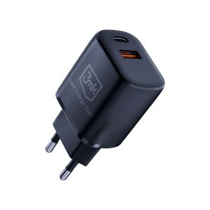 20W Mains Charger - 3mk Hyper Charger Black