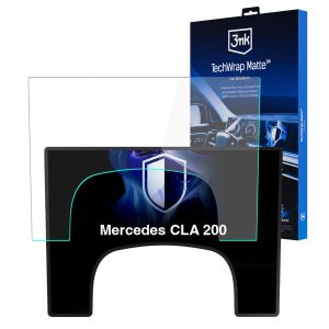 Matte protective film for the instrument cluster screen for Mercedes CLA 200 2025- – 3mk TechWrap Matte Cluster™