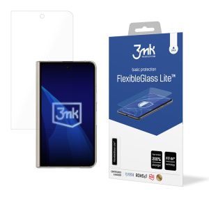 Unbreakable hybrid glass for Google Pixel Fold (front) - 3mk FlexibleGlass Lite