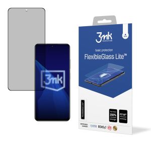 Unbreakable hybrid glass for Realme 12x 5G - 3mk FlexibleGlass Lite