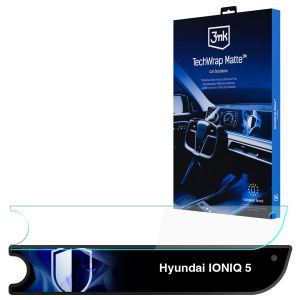 Matte screen protector for the navigation display for Hyundai IONIQ 5 2024- – 3mk TechWrap Matte™ Center Display