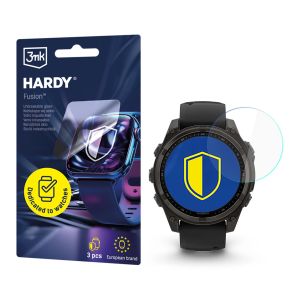 Hybrid glass for smartwatch Garmin Fenix 8 Solar/Sapphire 47mm - 3mk HARDY® Fusion Watch Protection™