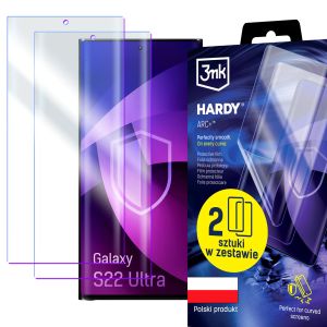 2x Protective film for Samsung Galaxy S22 Ultra 5G - 3mk HARDY® ARC+