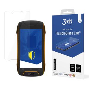 Unbreakable hybrid glass for MyPhone Hammer AXE Lte - 3mk FlexibleGlass Lite
