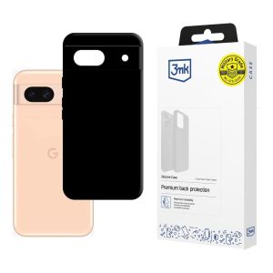 Case for Google Pixel 8A 5G - 3mk Silicone Case Black