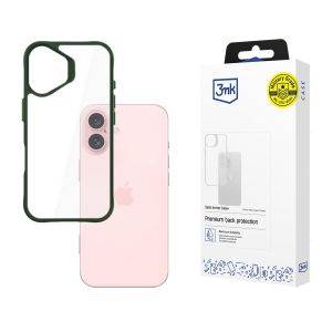 Case for Apple iPhone 16 - 3mk Satin Armor Case+ Green