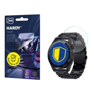 Hybrid glass for smartwatch Rubicon RNCE78 - 3mk HARDY® Fusion Watch Protection™